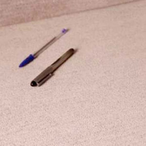 rimozione delle macchie di penna